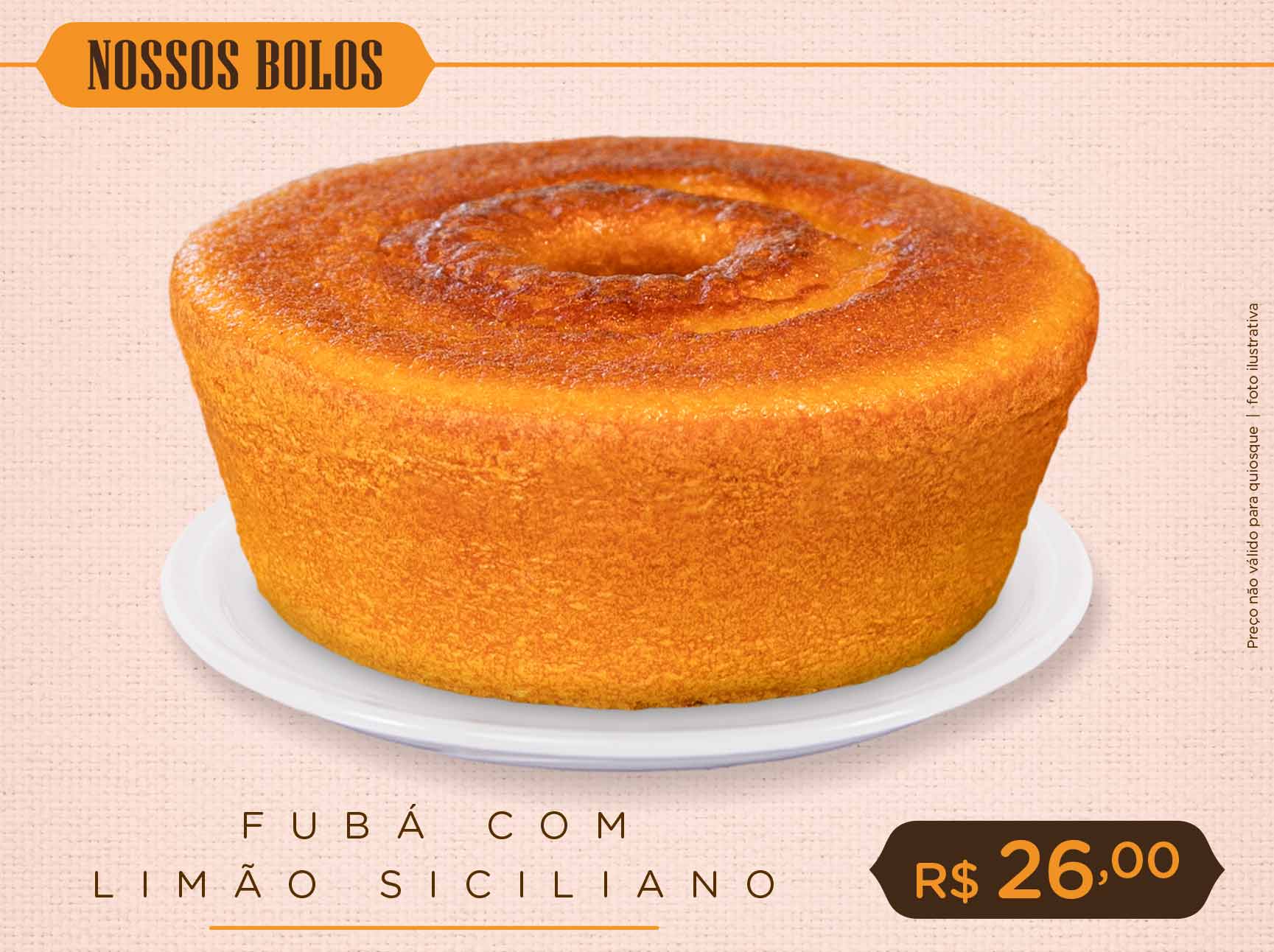 Fubá c/ Limão Siciliano