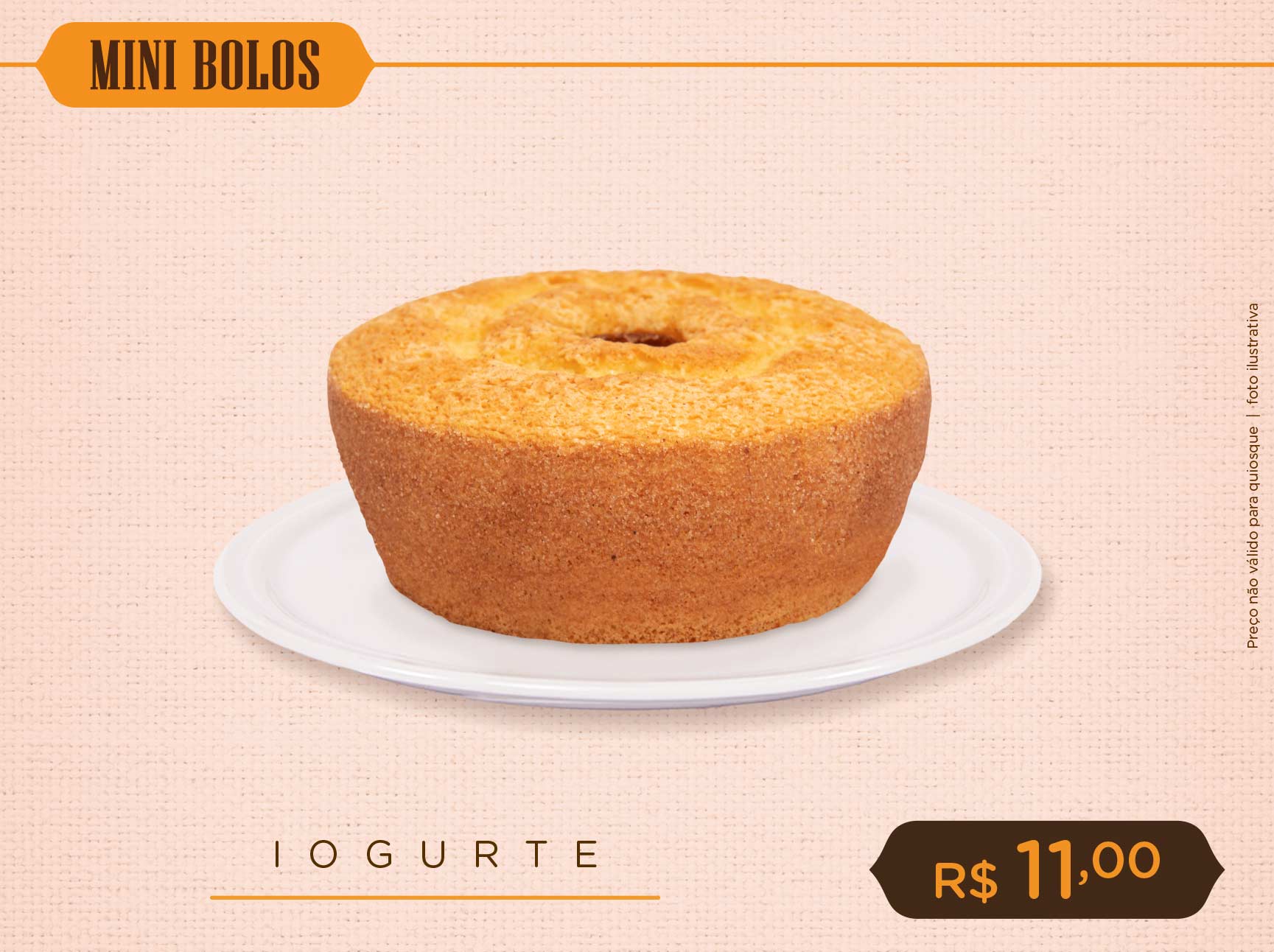 Iogurte (Mini Bolo)