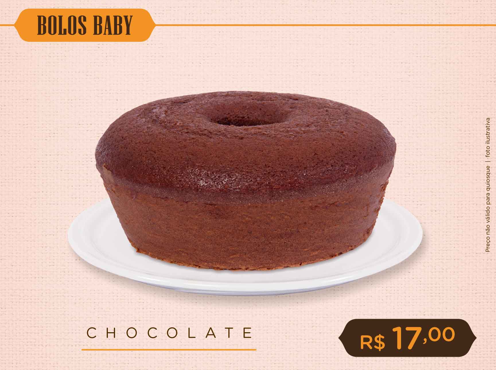 Chocolate (Bolos Baby)