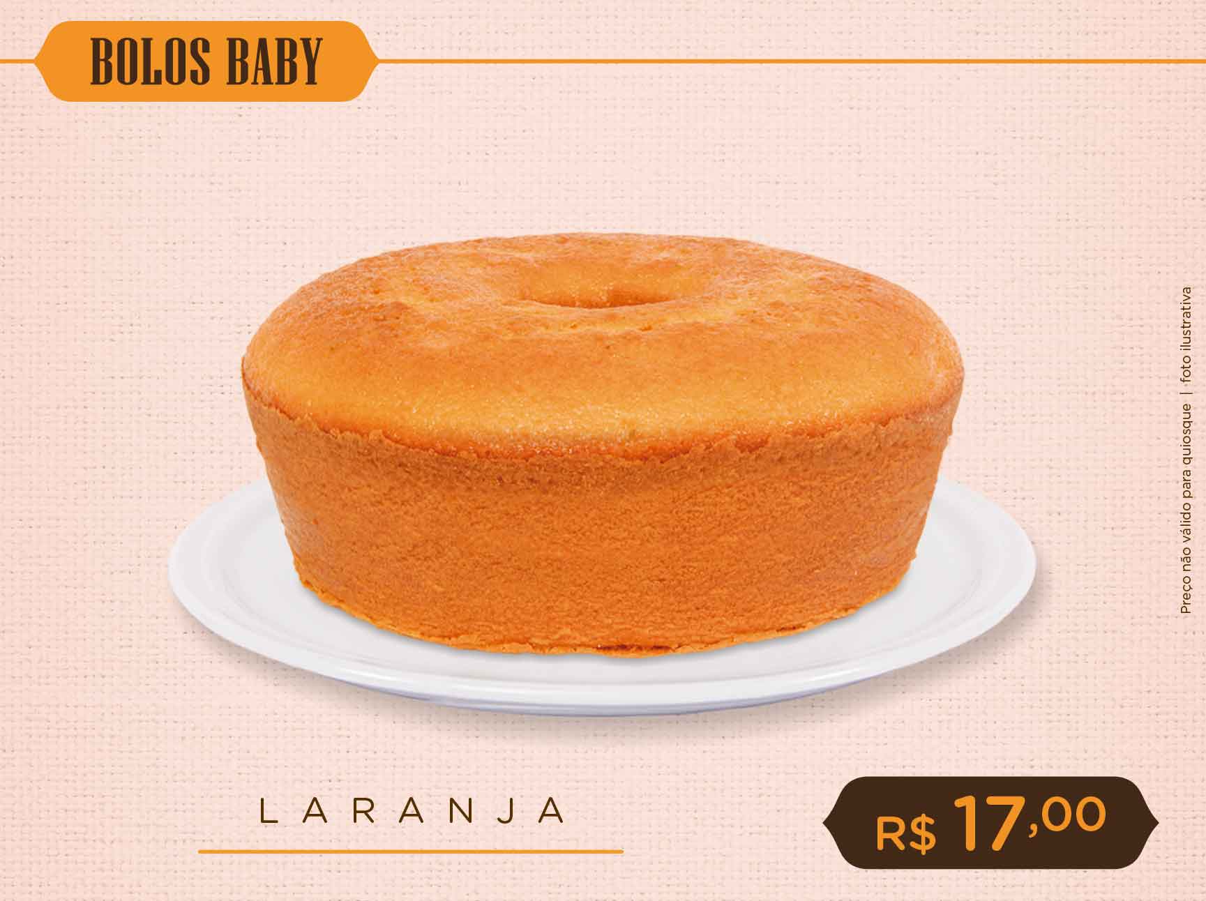 Laranja (Bolos Baby)