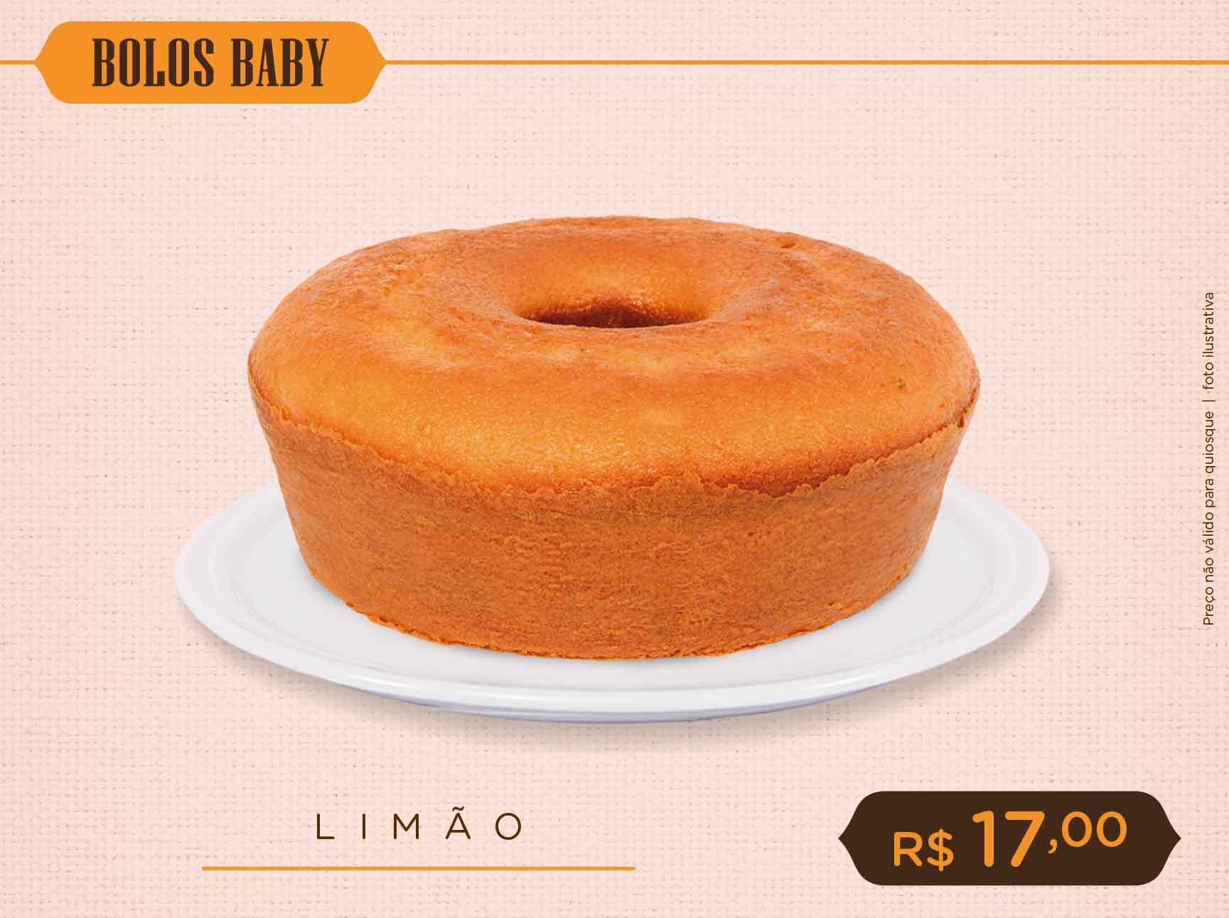 Limão (Bolos Baby)