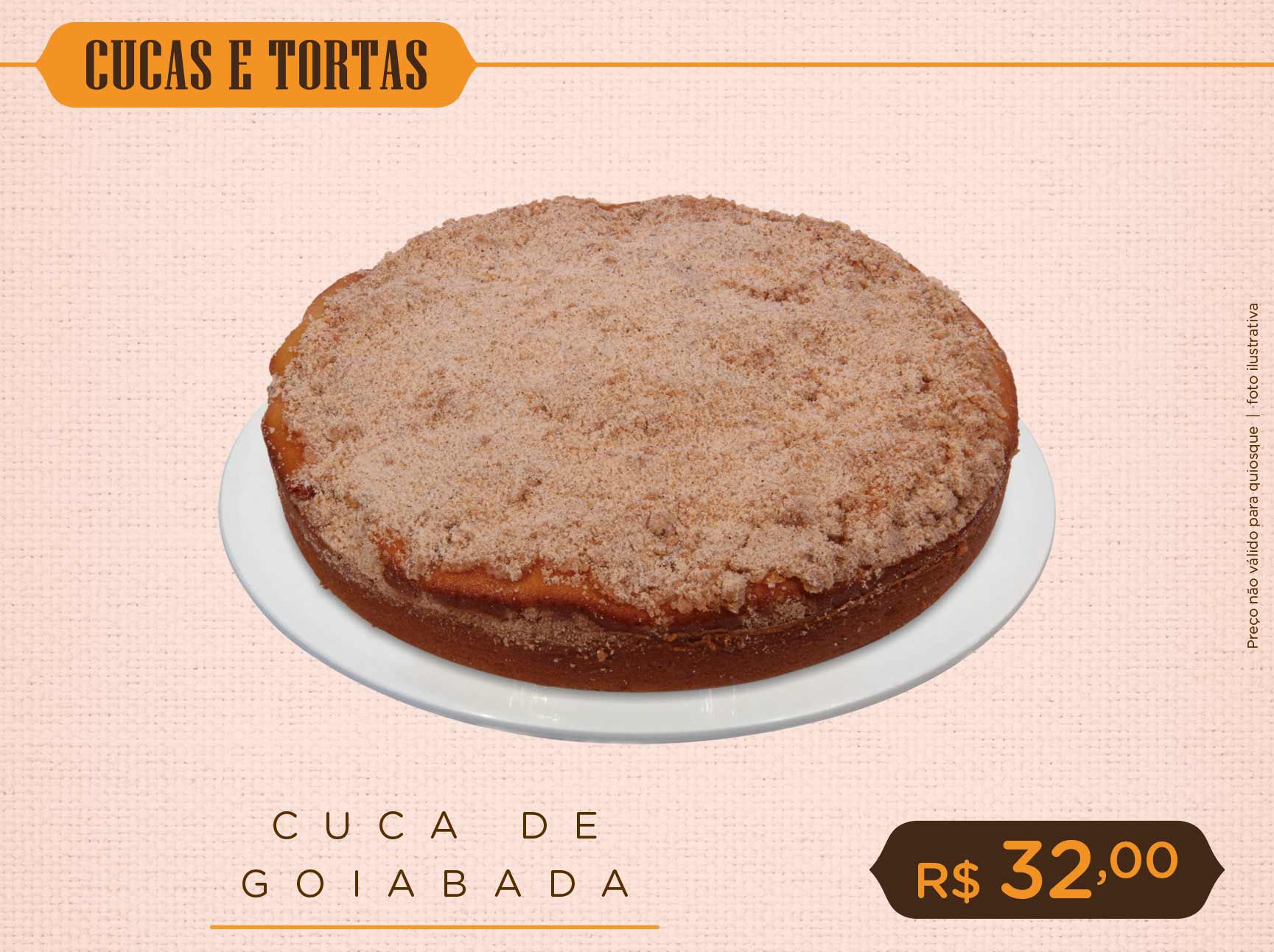 Cuca de Goiabada